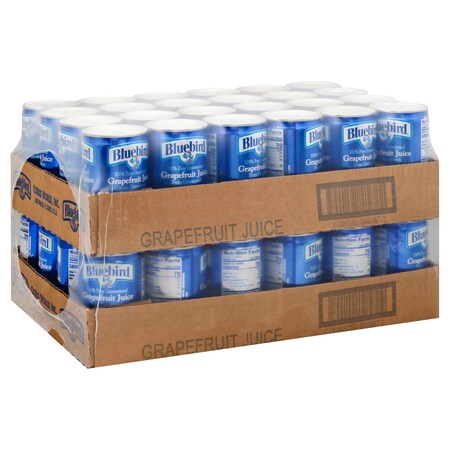 Bluebird Bluebird Ss Unsweetened Grape Juice From Concentrate 5.5 oz., PK48 5350000367